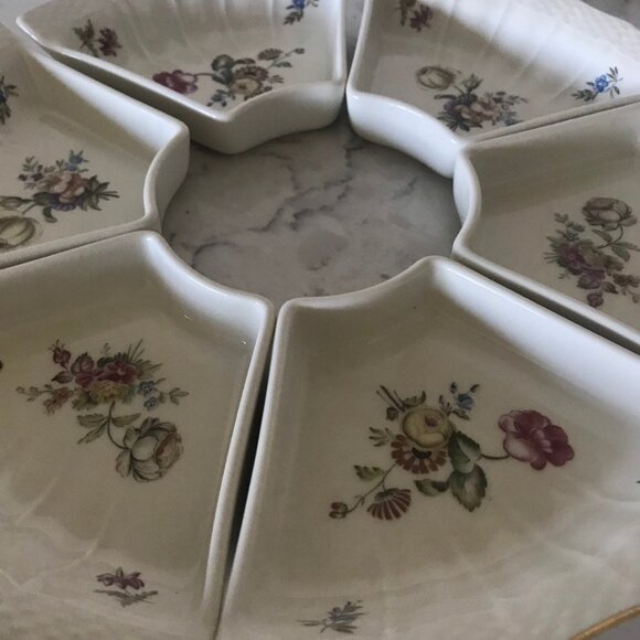 Vintage18th Century Royal Copenhagen Denmark individual tray platter serving - Picture 4 of 7